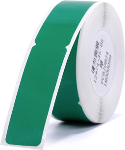 NIIMBOT A2K18638901 Etiketten (rol) 72 x 12.5 mm Groen 65 stuk(s) Kabeletiketten