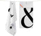 Set van 2 theedoeken Ampersand | Blanc
