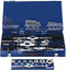 Eventus by Exact 10722 Schroefdraadsnijderset 43-delig HSS Metrisch M3, M4, M5, M6, M8, M10, M12