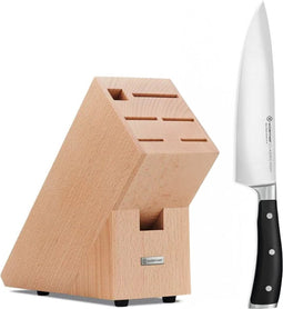 Wusthof - Classic Ikon Koksmes 20cm + Gratis bruin messenblok