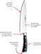Wusthof - Classic Ikon Santoku met kuiltjes 17 cm