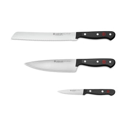 Wusthof Messenset 3 delig 'Gourmet Black'
