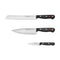 Wusthof Messenset 3 delig 'Gourmet Black'
