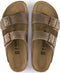 Birkenstock Arizona - Heren Slides - Smalle pasvorm - Donkerbruin - Maat 45