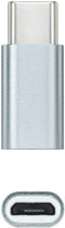 Nanocable 10.02.0011 - USB type-C naar USB 2.0 micro - Grijs