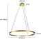 Steinhauer Ringlux 3676GO - Hanglamp - LED ring Ø100 - Goud