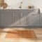 vidaXL - Vloerkleed - rechthoekig - 70x100 - cm - bamboe - naturel