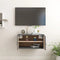 vidaXL - Wandkasten - 2 - st - 60x30x30 - cm - massief - grenenhout - wit