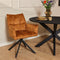 Eetkamerstoelen set van 2 - stoelen eetkamerstoelen - Stoel Velvet Gold