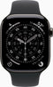 Apple Watch Series 11 - Smartwatch - GPS + Cellular - 46mm - Titanium - Sportbandje M/L - Zwart