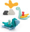 Quut Puzzle Friends Dino World badspeelgoed/puzzel - Vanaf 10 maanden - Multi