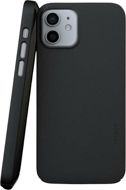 Nudient Thin hoesje voor iPhone 12 en 12 Pro - Zwart