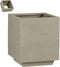 Mica Decorations Plantenbak Donny - 30x30x35 cm - cement - Grijs