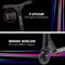 LifeGoods StuntRider - Stuntstep - 360° roterend deck - Zwart