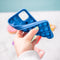 iMoshion Hoesje Geschikt voor Samsung Galaxy S21 Hoesje Siliconen - iMoshion Pop It Fidget Toy - Pop It hoesje - Donkerblauw