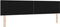 vidaXL - Hoofdbord - met - Knopen - - - Lichtgrijs - - - 200 - cm - - - Stof