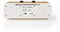Nedis RDIN2500WT - Internetradio - FM DAB+ Bluetooth - Wit