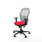 Piqueras y Crespo 1D036G0 - Bureaustoel - Verstelbare hoogte met armleuning - Rood