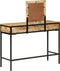 vidaXL - Kaptafel - 100x40x75/120 - cm - Massief - Hout - Ruw - Mango