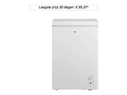 OK. OFZ 161 E W - Vrieskist - 99 liter - Mechanische temperatuurinstelling - Compact formaat 54,5 x 85,0 x 50,0 cm