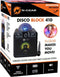 N-GEAR Disco Block 410 - Bluetooth Speaker - Karaoke Set met RGB LED Discobol - Zwart (2 microfoons)