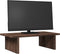 vidaXL - Monitorstandaard - 50x27x15 - cm - bewerkt - hout - bruin - eikenkleurig