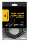 Gembird HDMI v.1.4 kabel - 1.4 High Speed Met Ethernet - 7,5m - Zwart