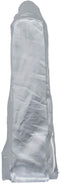 vidaXL - Haardhoutrek - met - regenhoes - 300x25x150 - cm - gegalvaniseerd - staal
