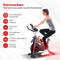 Lugia Hometrainer - Fitness Fiets - Led Display - Verstelbaar Zadel - 0-100% Weerstand - Max 130kg - Extreem Stil