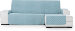 Hoes voor chaise longue met korte armleuning rechts Eysa MONTBLANC Turkoois 100 x 110 x 240 cm