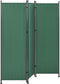 Beliani NARNI - Kamerscherm - Groen - Kunststof