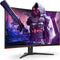 AOC CQ32G2SE - QHD Curved Gaming Monitor - 165Hz - 32 Inch