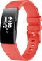 iMoshion Bandje Geschikt voor Fitbit Ace 2 - iMoshion Siliconen band gekleurde gesp - Rood