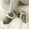 Comfortabele Damespantoffels met Imitatiebont Voering - Antislip Rubberen Zool - Duurzaam & Machine Wasbaar - Perfect voor Houten/Tegelvloeren