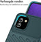 iMoshion Hoesje Geschikt voor Samsung Galaxy A03 Hoesje Siliconen - iMoshion Thunder Backcover - Groen