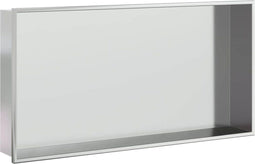 vidaXL - Douchenis - 62x32x9 - cm - roestvrijstaal - geborsteld - zilverkleurig