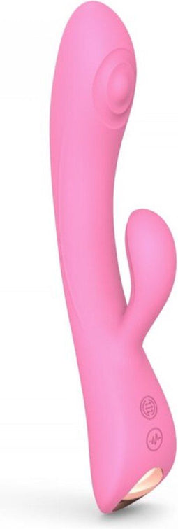 Love to Love - Bunny & Clyde - Rabbit Vibrator Met Tapping Functie - Roze