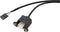 Renkforce USB-kabel USB 2.0 Shrouded header 4-polig, USB-A bus 0.60 m Zwart Schroefbaar RF-5719748