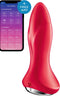 Satisfyer, Bluetooth anaal vibrator, 'Rotator Plug 1 Connect App', 13.5cm, met app, 2 in 1: trillende en roterende kralen, 2 motoren