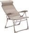 Crespo AL/206 - Strandstoel - Compact - Verstelbaar in 7 standen - Licht grijs