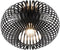 TRIO JOHANN - Plafondlamp - 1x E27 60W - D: 30cm - Zwart mat