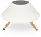 Ksix Omni Lamp - Verlichting - Draadloze oplader 10W Qi - Bluetooth speaker - Wit