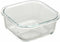 Set Lunchboxen Bergner Q4052 Vierkant Borosilicaatglas (3 pcs)