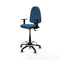 Piqueras y Crespo B1D01RT - Bureaustoel - Hoogteverstelbaar met armleuning - Licht Blauw