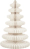 House of Seasons Decoratie Kerstboom - H152 x Ø104 cm - Papier - FSC Mix - Wit