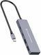 Conceptronic HUBBIES13G - USB Hub - 4 Poorten USB 3.2 Gen 2 - Grijs