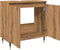 vidaXL - Badkamerkast - 58x33x60 - cm - bewerkt - hout - artisanaal - eikenkleurig
