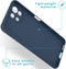 iMoshion Hoesje Geschikt voor Xiaomi Mi 11 Lite (4G) / Mi 11 Lite (5G) / 11 Lite 5G NE Hoesje Siliconen - iMoshion Color Backcover - Donkerblauw