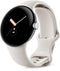 Google Pixel Watch - Smartwatch - 5 bar waterbestendig - Zilver (Beige)