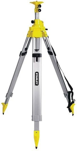 Stanley TPE1 - Mini-tripod - Aluminium met dubbele kolom en bereik 1,02 m tot 2,92 m - Geel